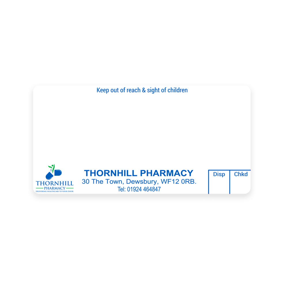 Thornhill Dispensing Labels