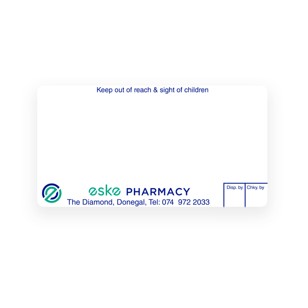 Eske Pharmacy - Liam Skelly Labels