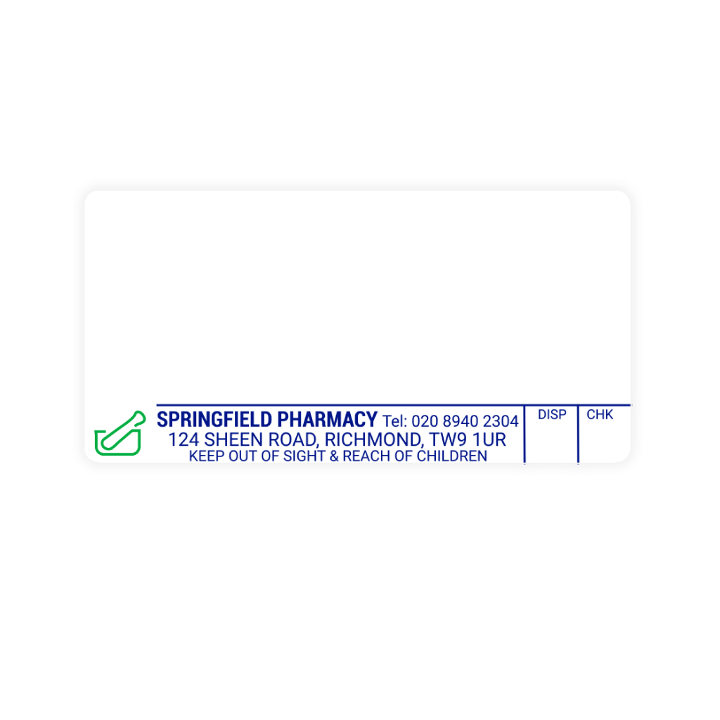 Springfield Pharmacy (Richmond) Labels