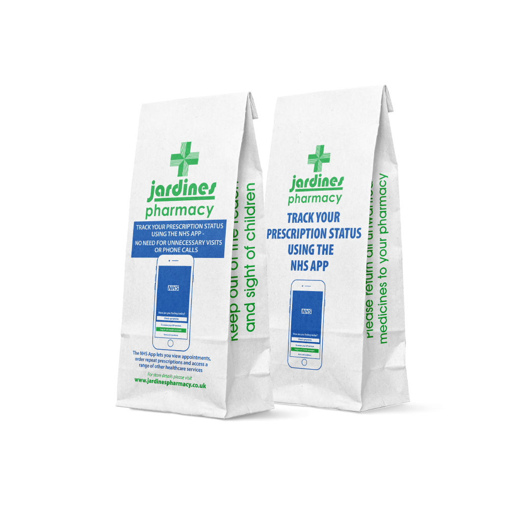 [JARDP4] P4 Jardines Prescription Bags (Pack of 1000)