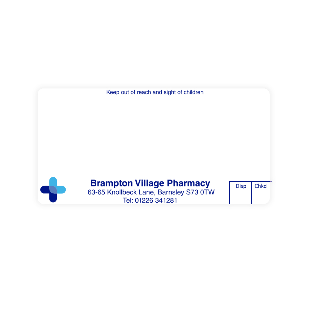 Brampton Village Pharmacy Labels