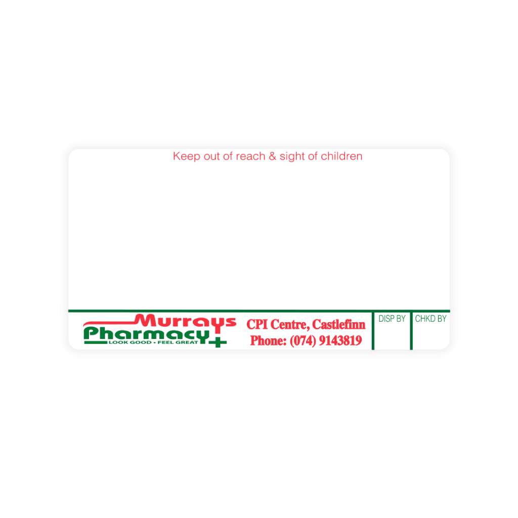 Murrays Pharmacy CPI Centre   Liam Skelly 