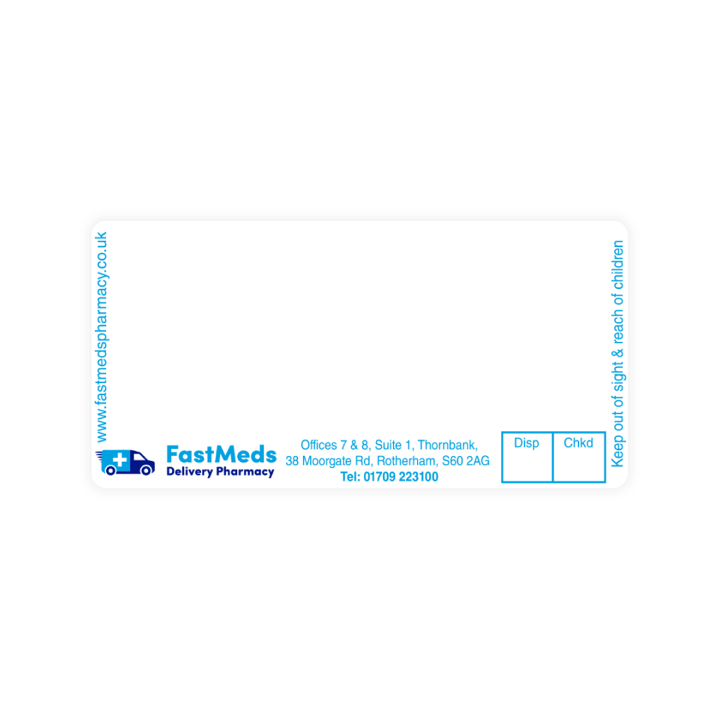 Fastmeds - Moorgate Rd Labels