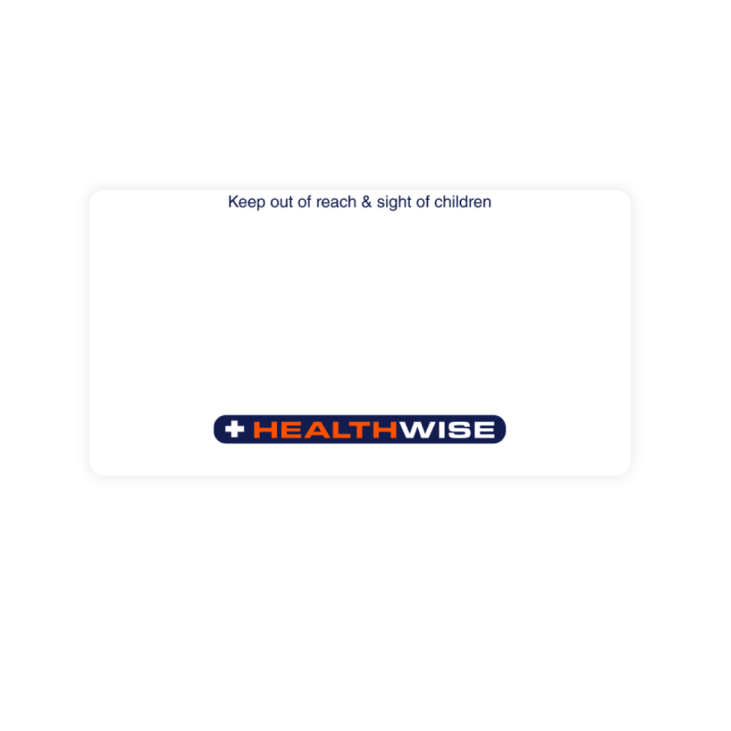 Healthwise Pharmacy Labels (peel)