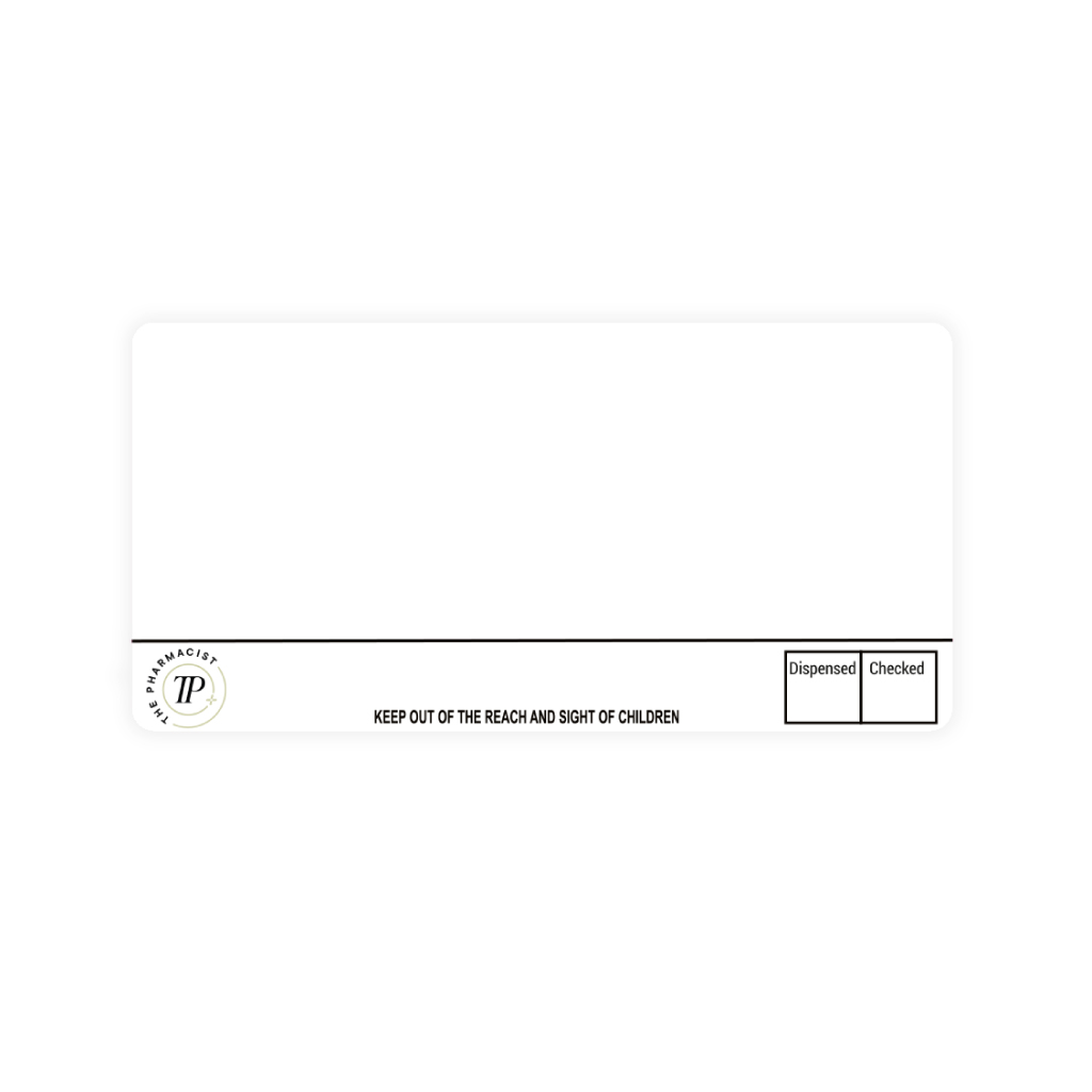 The Pharmacist Labels (Eco) Code 