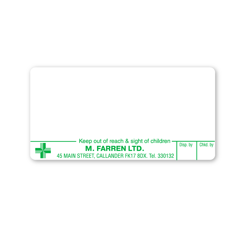 M.Farren - 45 Main St Labels