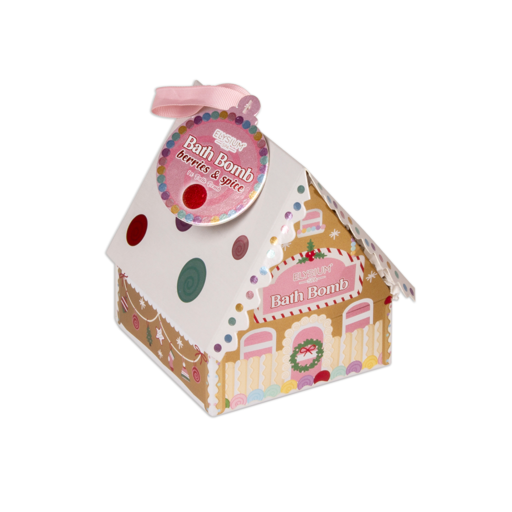 150g Bath Bomb House - Berries and Spice 