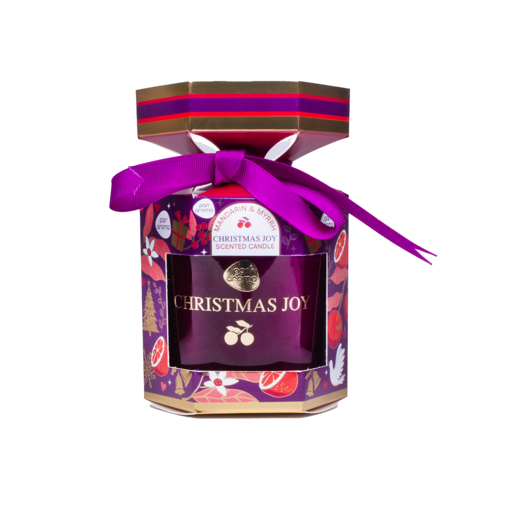 Cracker Candle   Christmas Joy 120g 