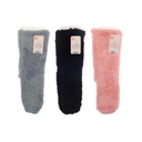 Teddy Slipper Socks Assorted Colours And Sizes 