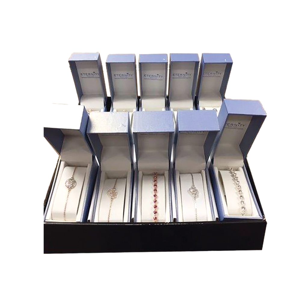 [ETE003] Eternity Cubic Zirconia Crystal Bracelets 