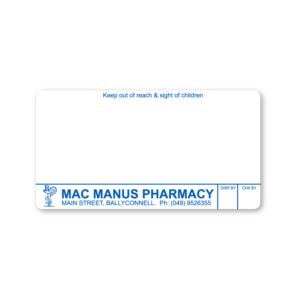 [EMTLS4776] Mac Manus Liam Skelly Labels 