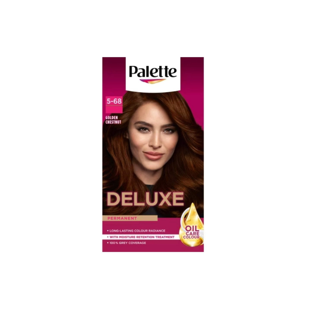Palette Deluxe 5-68 Golden Chestnut Hair Dye
