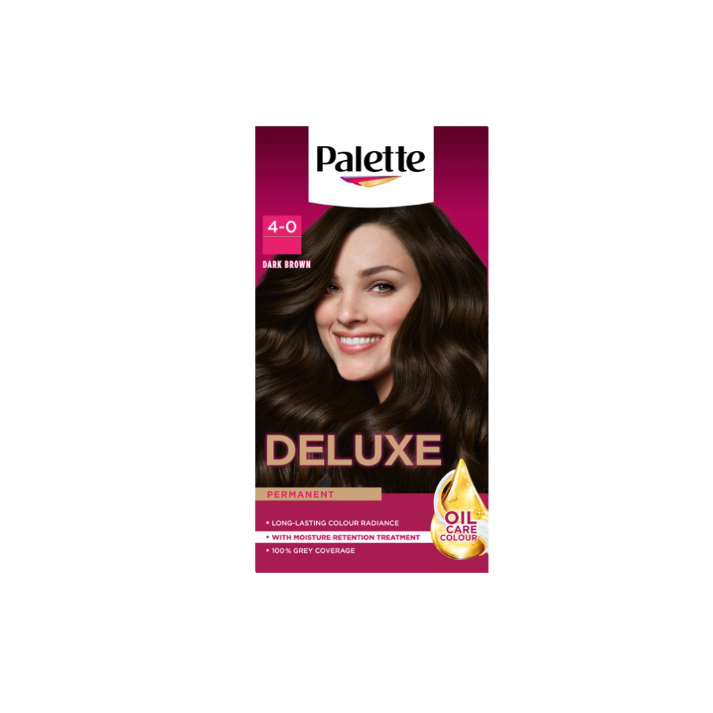 Palette Deluxe 4-0 Dark Brown Hair Dye