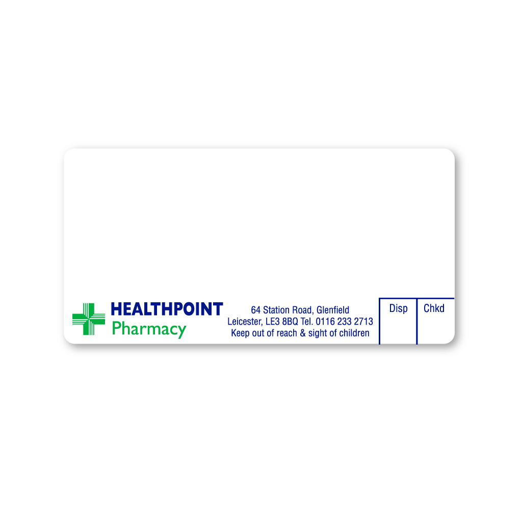[EMT4778] Healthpoint Pharmacy Labels