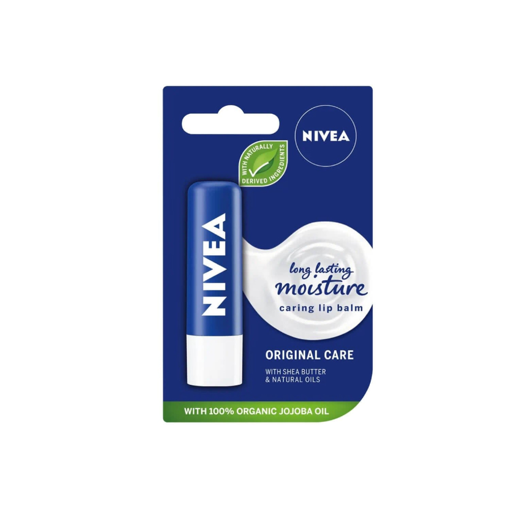 [TONIV475] Nivea Lip Balm Original 24hr Care