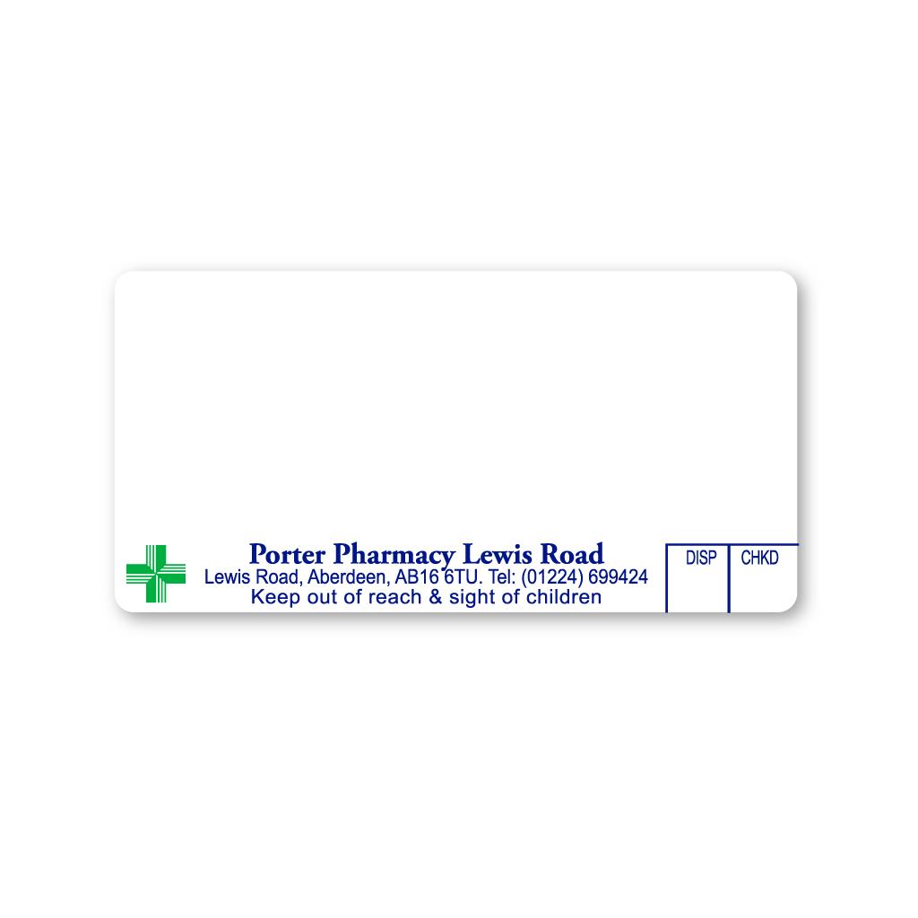 Andy Porter   Lewis Rd Pharmacy Labels