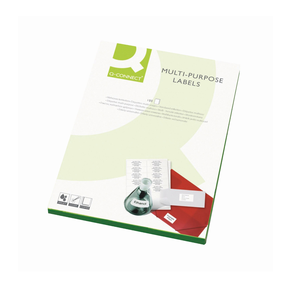 [KF26051] H38mm x W64mm Q Connect Multipurpose Labels