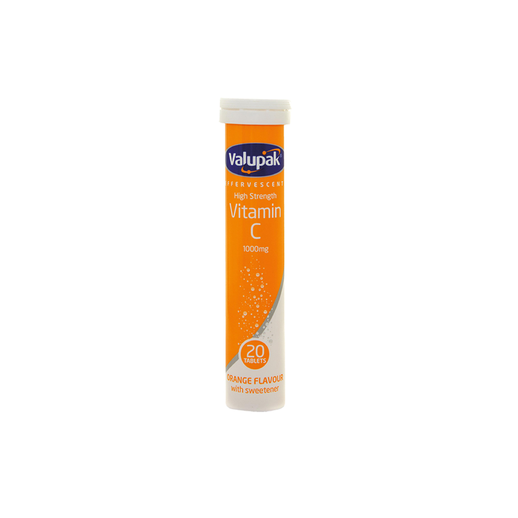 Valupak HS Vitamin C Eff Tablets 20s