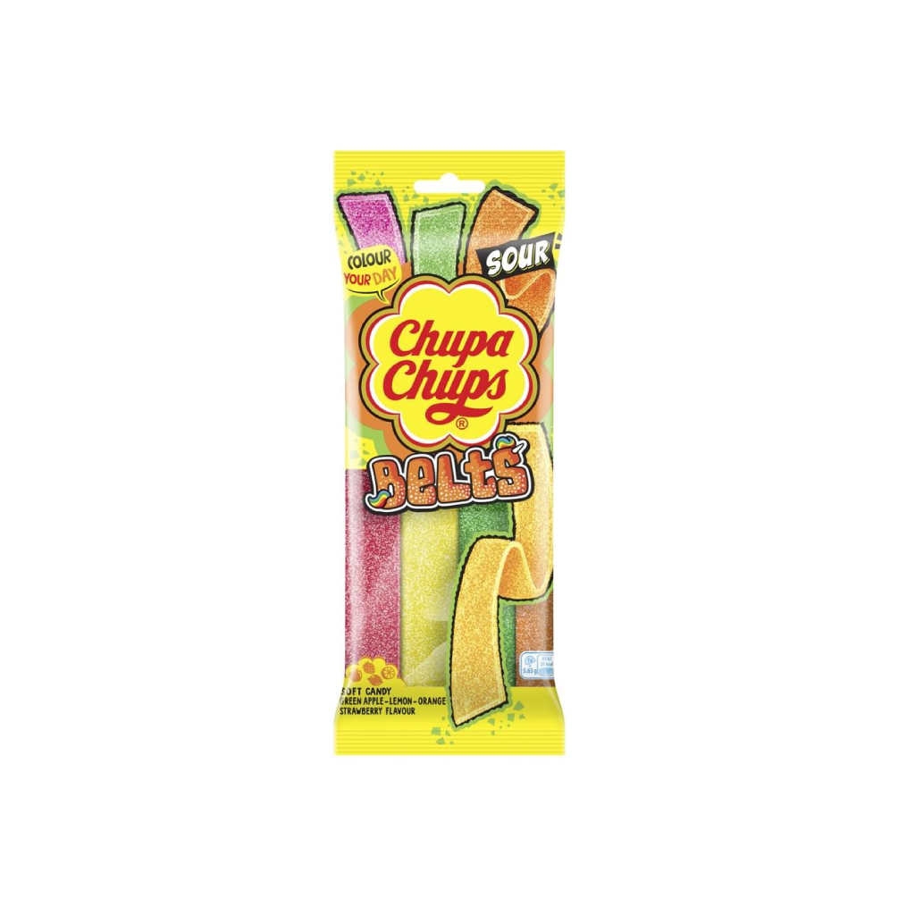 [10026893] CHUPA CHUPS Mix Belts (Pack of 18)