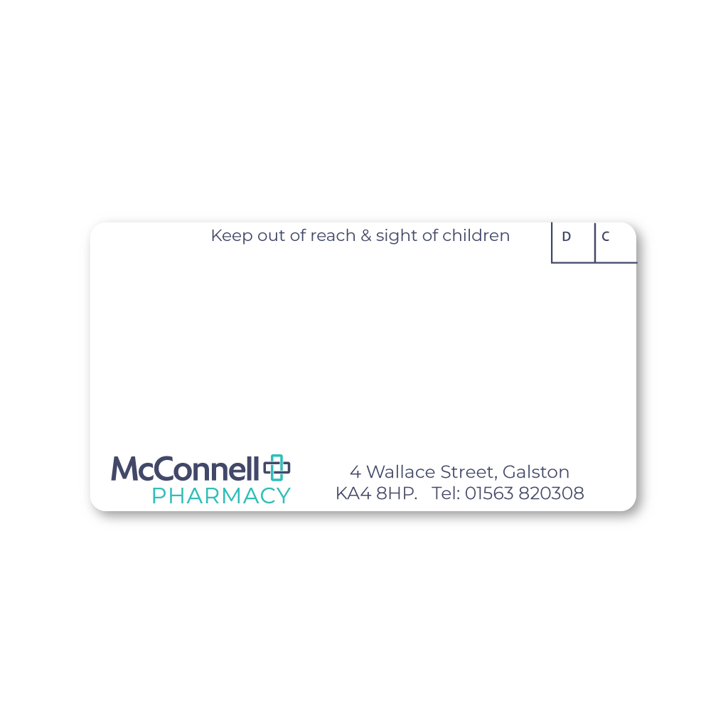 Deans Group Pharmacy Labels McConnell Galston 