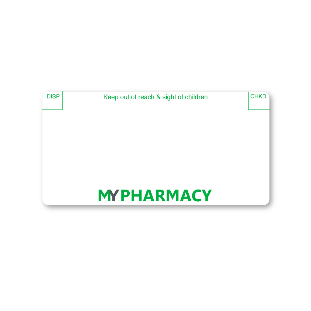 [EMT4859] My Pharmacy Labels