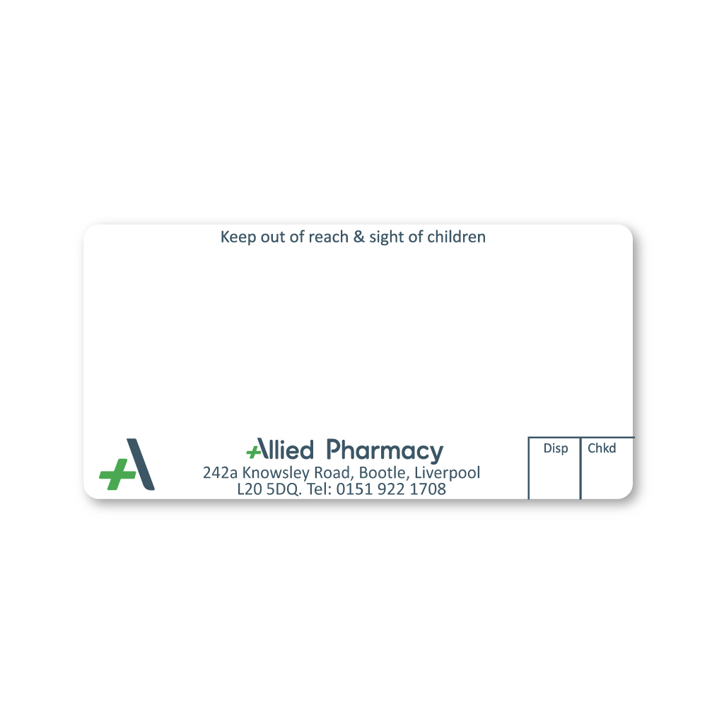 Allied North Park Pharmacy Labels 
