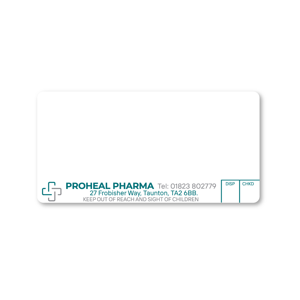 Pro Health Pharma Pharmacy Labels 