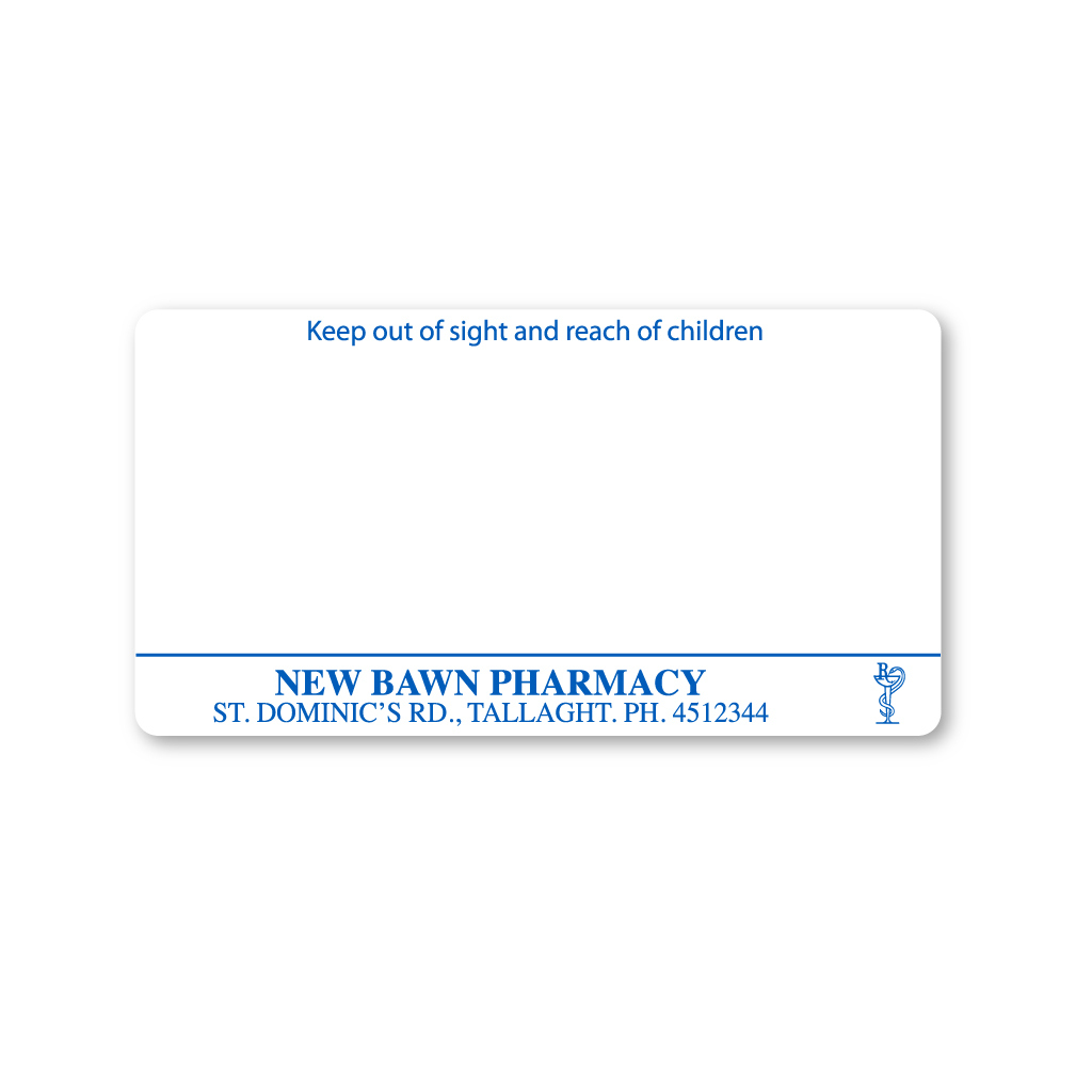 New Bawm Pharmacy - Liam Skelly Labels