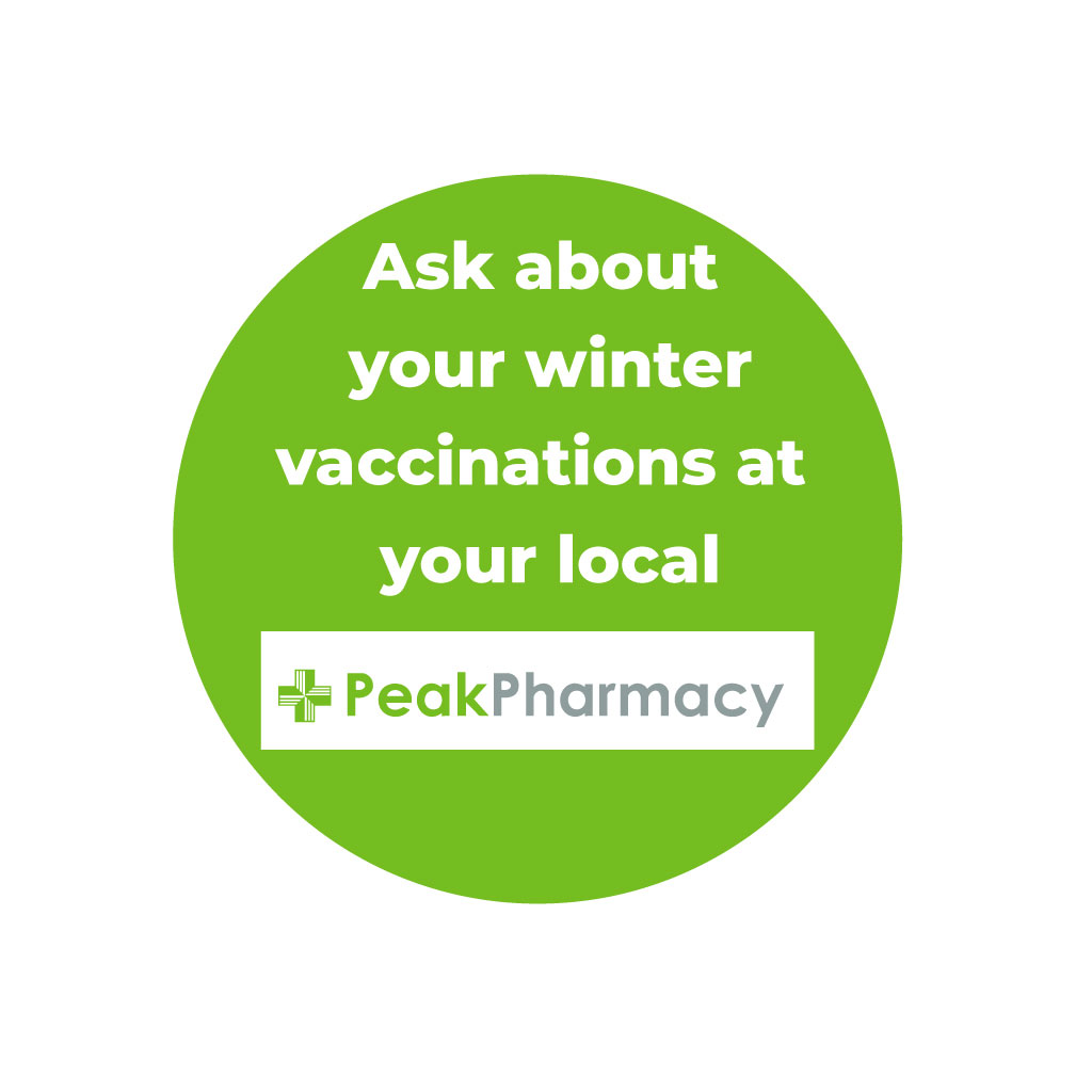 [PEAKWINTER] Peak Pharmacy Winter Vaccinations Alert Labels