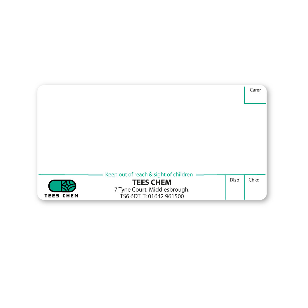 [EMT4931] Tess Chem Pharmacy Labels