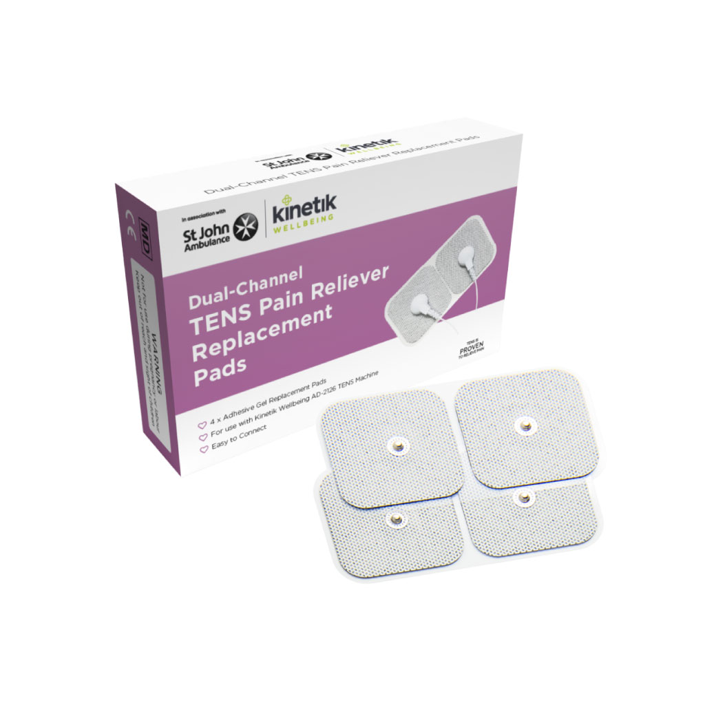 [EP505036N] Kinetik TENS Replacement Pads - For AD2126
