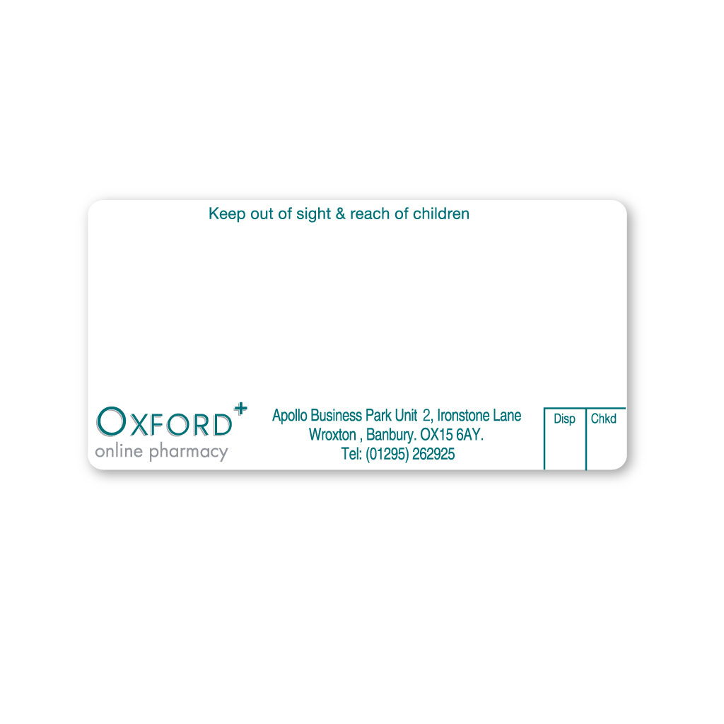 [EMT4981] Oxford Online Pharmacy Labels
