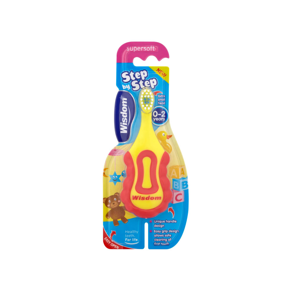 [2383SSE] Step by Step 0-2 years Toothbrush