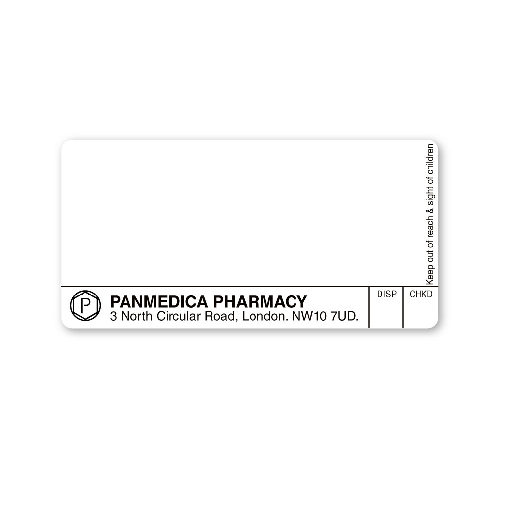 [EMT5052] Panmedica Pharmacy Labels