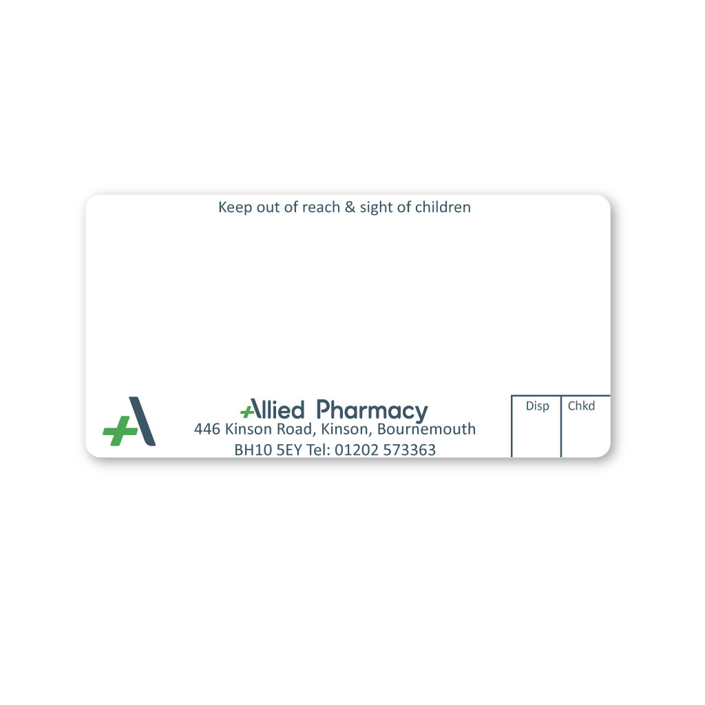 [EMT5057] Allied Kinson Pharmacy Labels