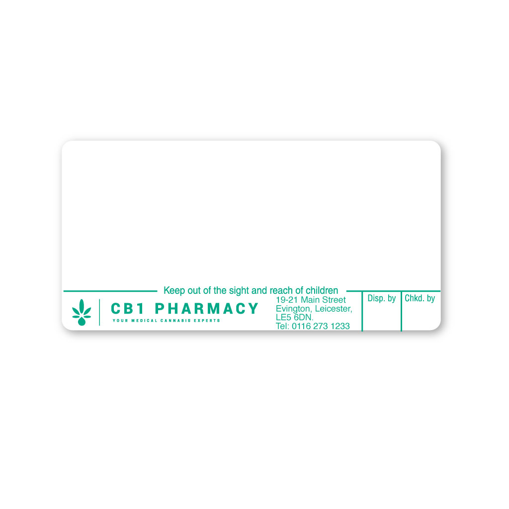 [EMT5097] CB1 Pharmacy Labels