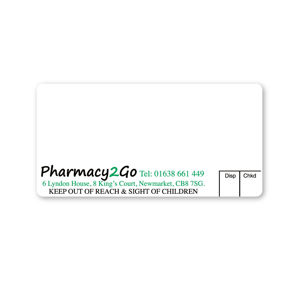 [EMT5114] Pharmacy 2 Go Pharmacy Labels