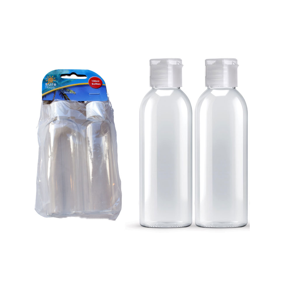 [TR16303] Travel Bottles 2 x 100ml