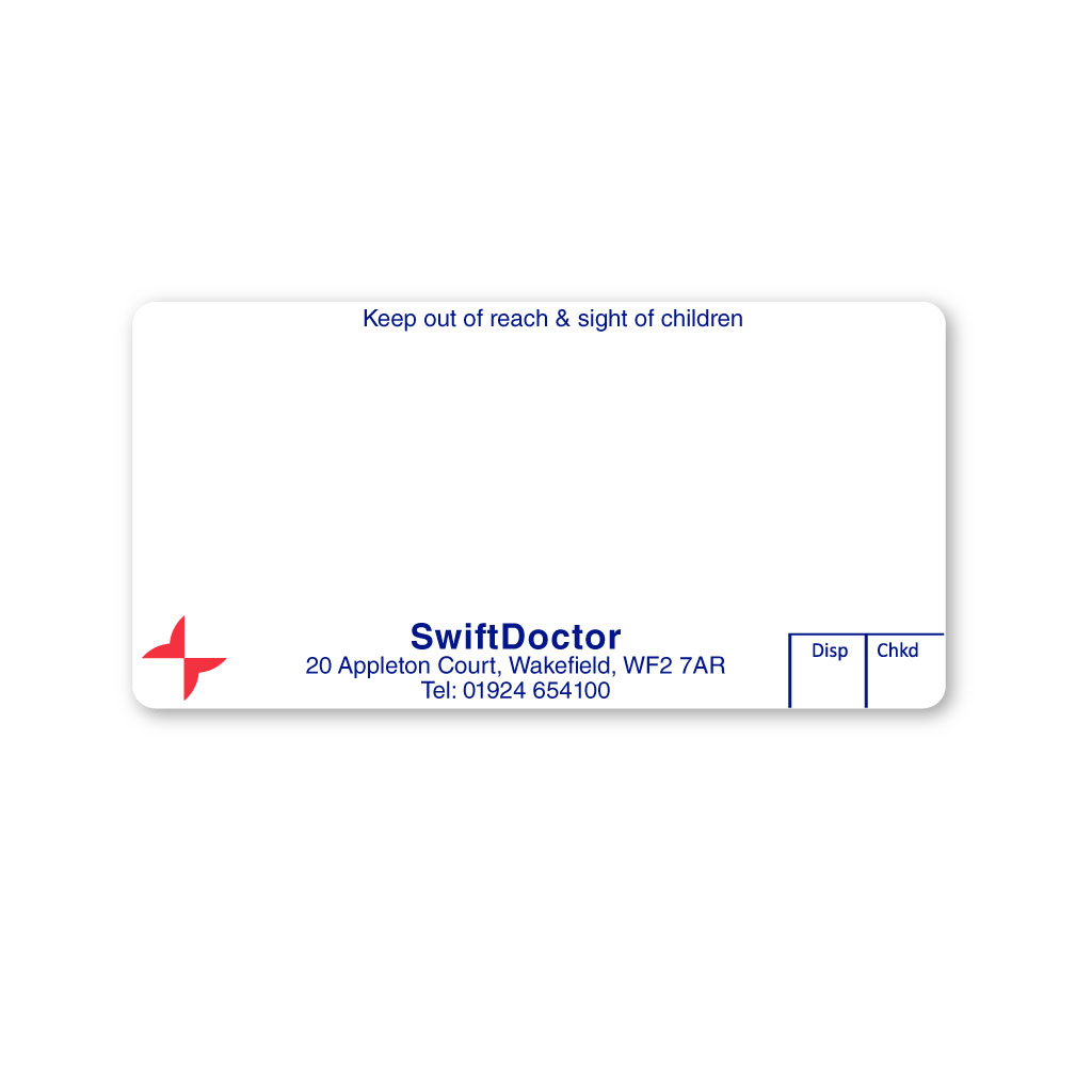 [EMT5228] SwiftDoctor Pharmacy Labels