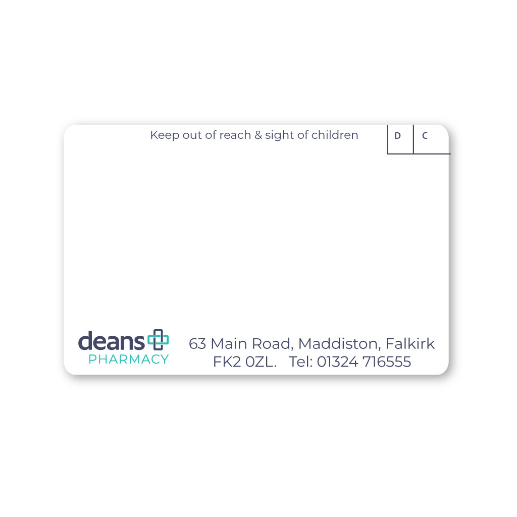 [EMT5248] Deans Group (Maddiston) Pharmacy Labels 70x45    