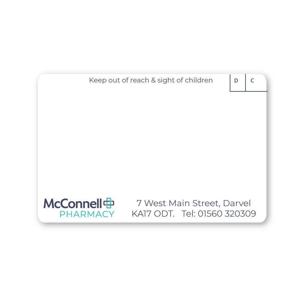 [EMT5249] McConnell Darvel Pharmacy Labels 70x45     