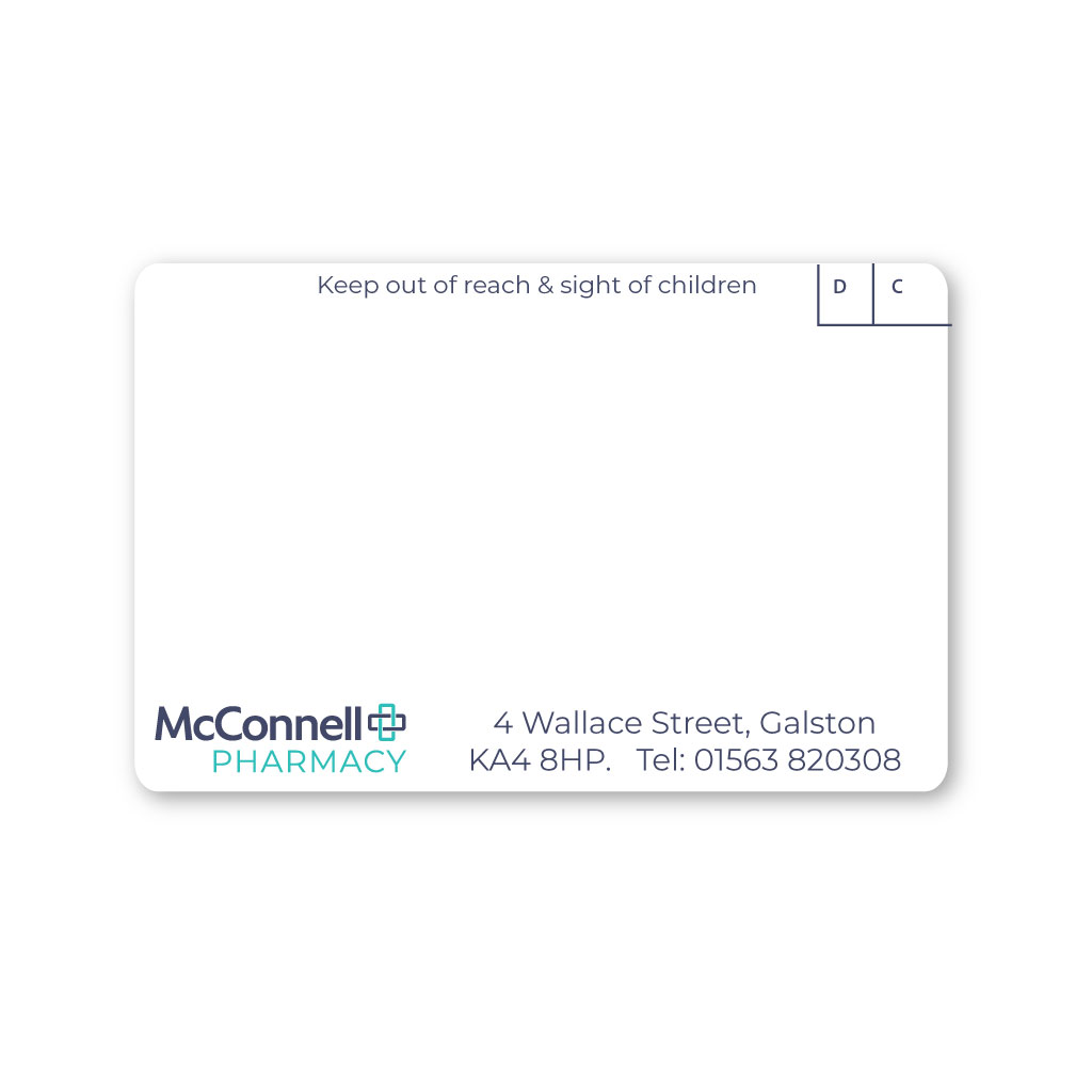 [EMT5250] McConnell Galston Pharmacy Labels 70x45