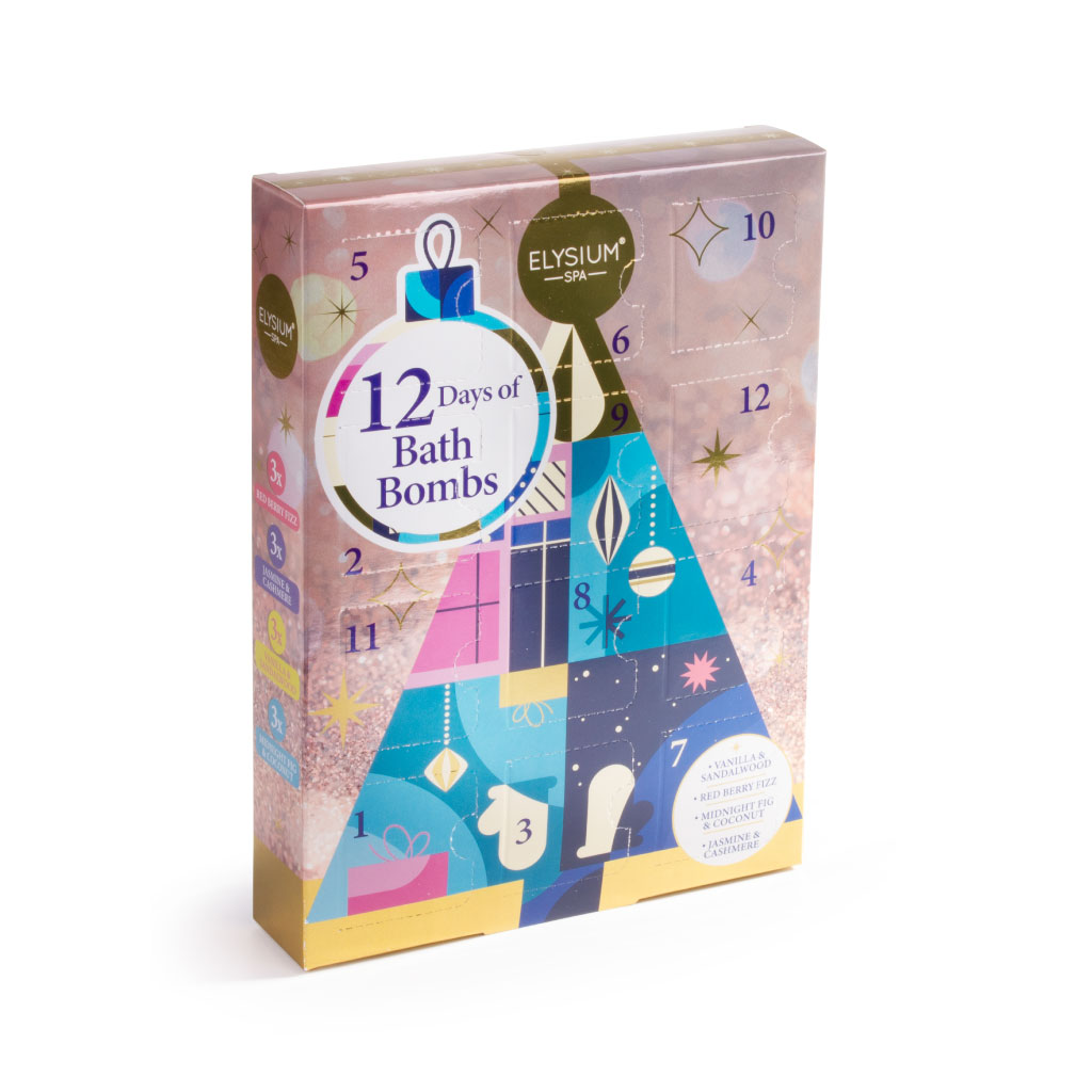 Elysium Bath Bomb Advent Calendar (Pack of 10)
