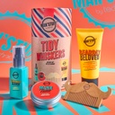MAN STUFF BY TECHNIC Tidy Whiskers Beard Care Kit for Men (Pack of 6)