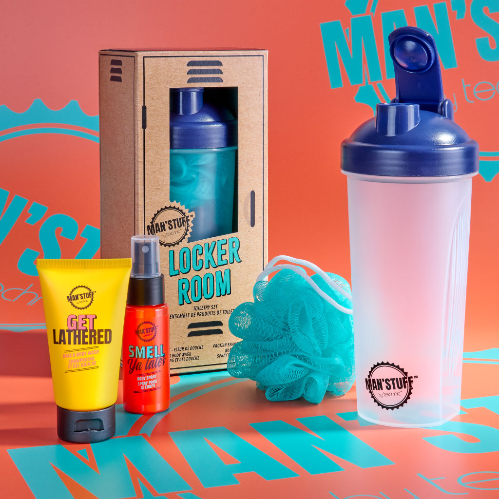 MAN STUFF BY TECHNIC Locker Room Fitness Kit (Pack of 6) from EMT Healthcare