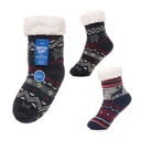 Boys Lounge Socks With Sherpa Lining And Gripper (Pack of 12)
