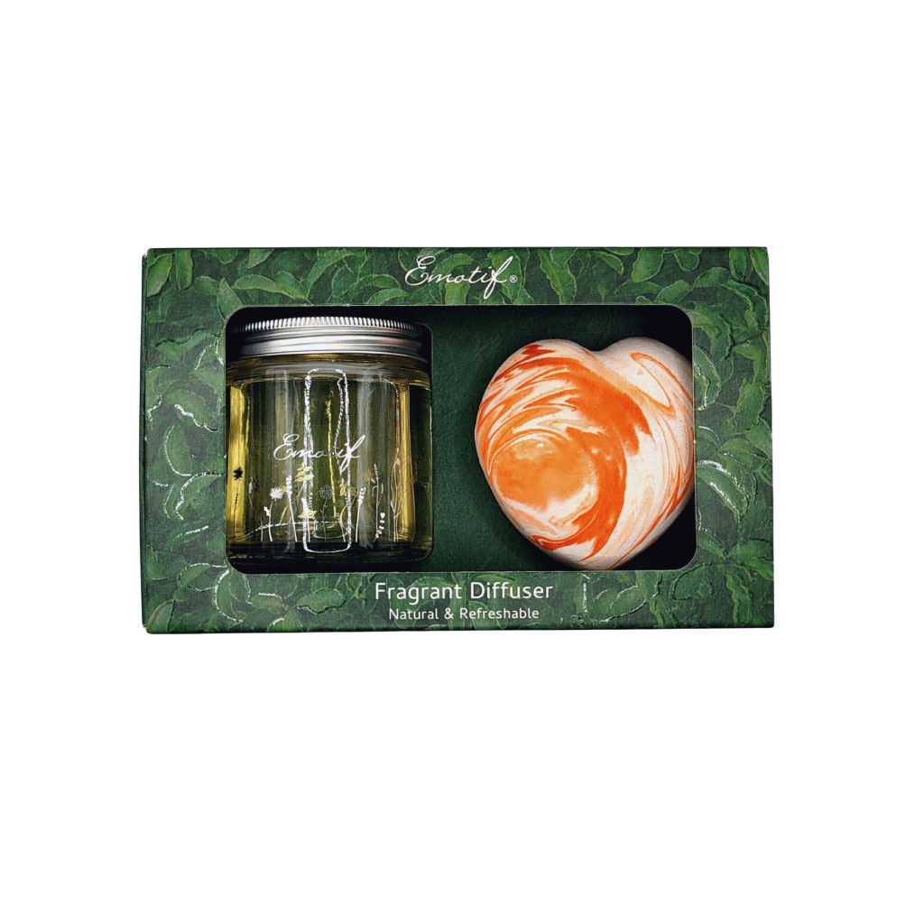 Heart Shaped Fragrance Diffuser - Zesty Citrus - Christmas 2026 - From EMT Healthcare