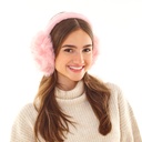Premium Faux Fur Ear Muffs Assorted Colours (Pack of 12)