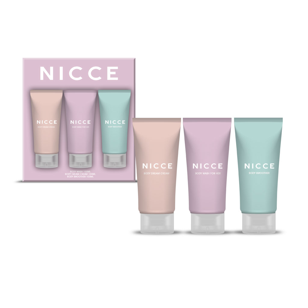 NICCE Womens Body Care Trio (Pack of 6)