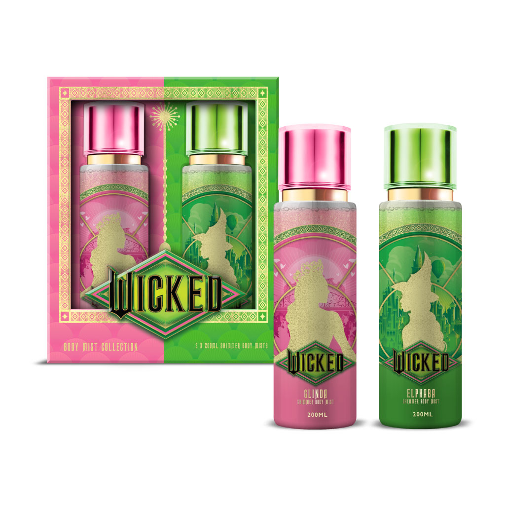 WICKED Body Mist - Elphaba and Glinda (Pack of 6)
